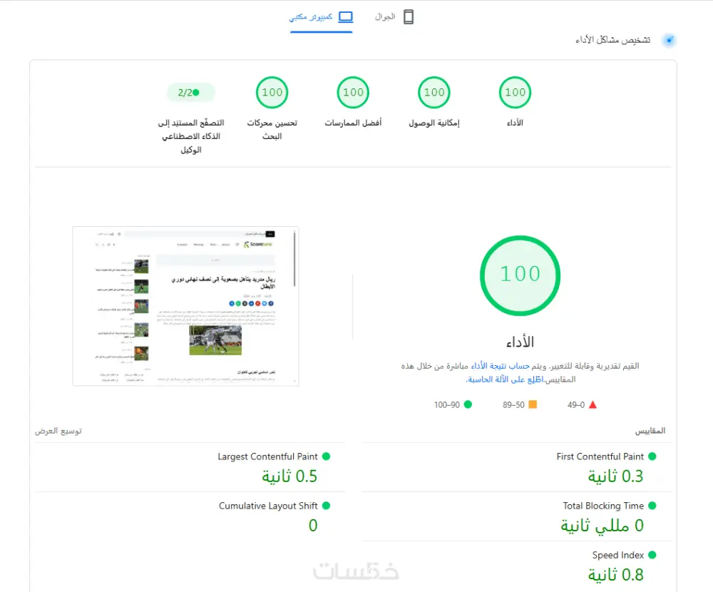 قالب بلوجر الإخباري سكور تانك ScoreTank سريع واحترافي
