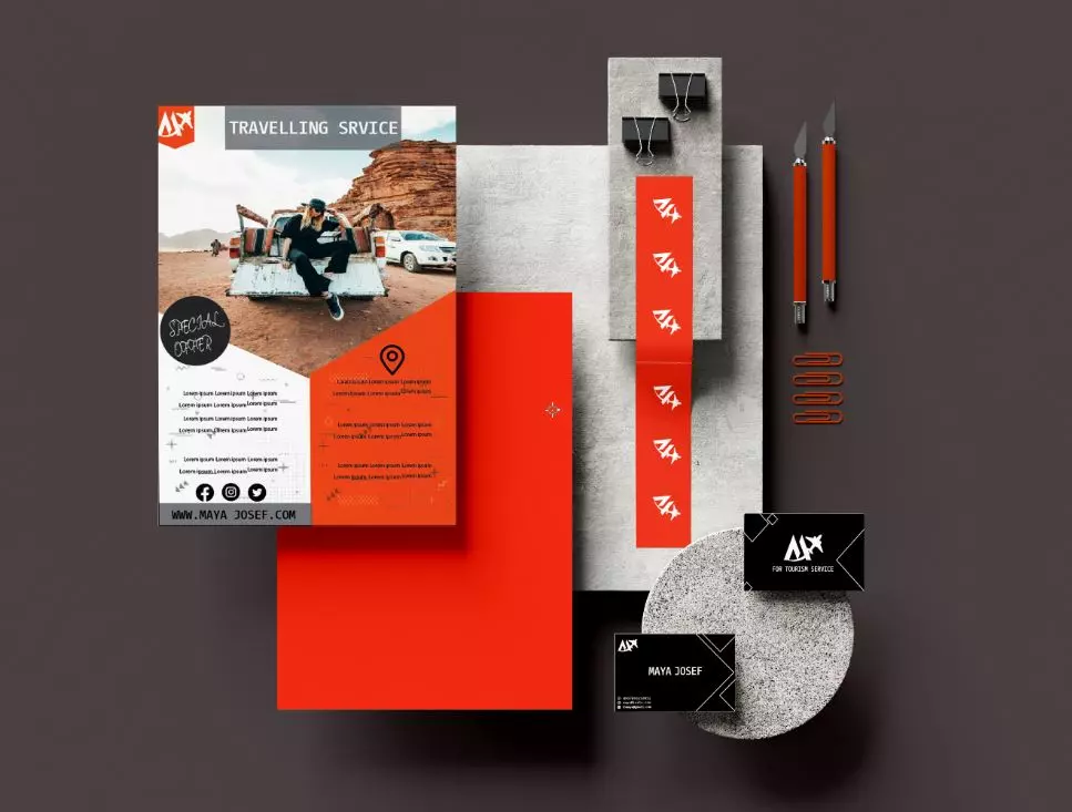 تصميم هوية بصريه