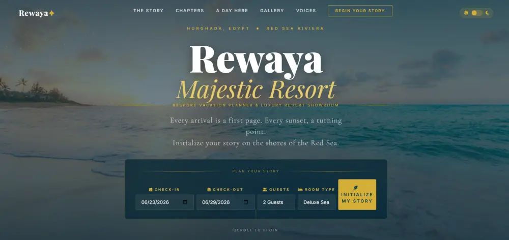 Landing page