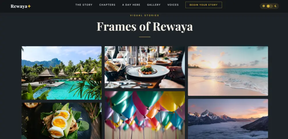 Landing page