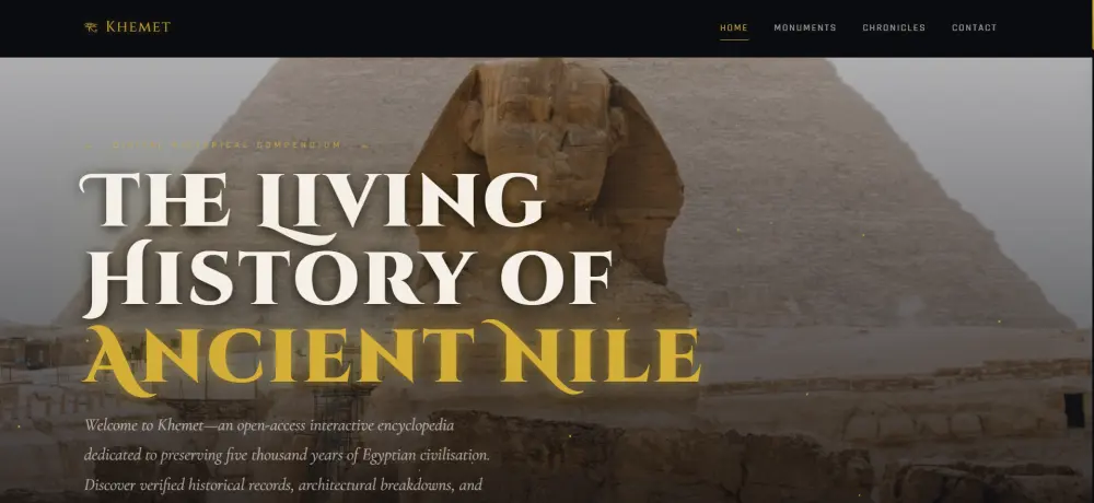 Landing page