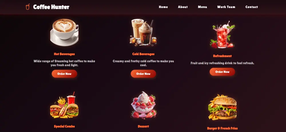 Landing page