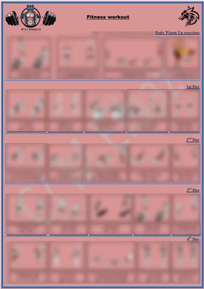 نظام غذائي وتدريبي