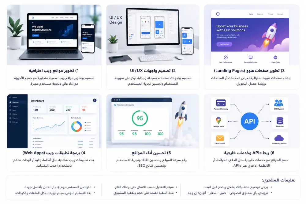 تطوير تطبيقات ويب تفاعلية