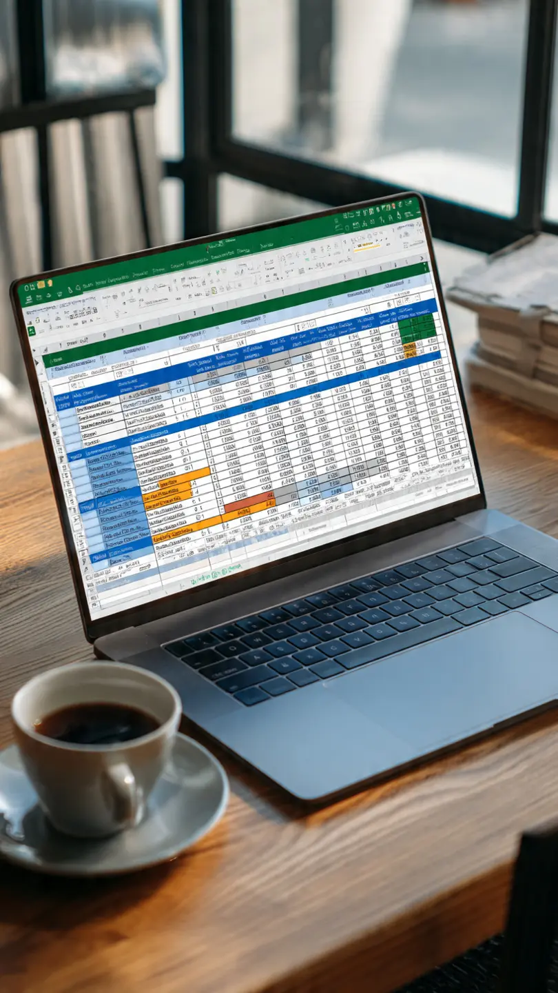 تصميم وتطوير ملفات إكسيل احترافية، لوحات تحكم (Dashboard) وجداول بيانية تفاعلية