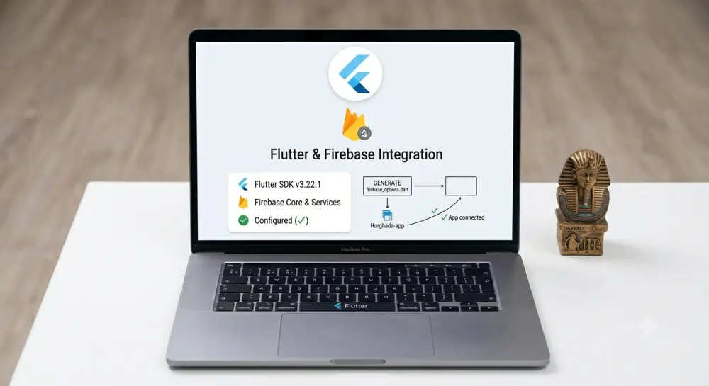 سأقوم بربط Firebase مع تطبيق Flutter باحترافية