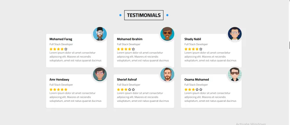 تصميم موقع شخصي أو معرض أعمال (Portfolio) عصري بـ HTML & CSS