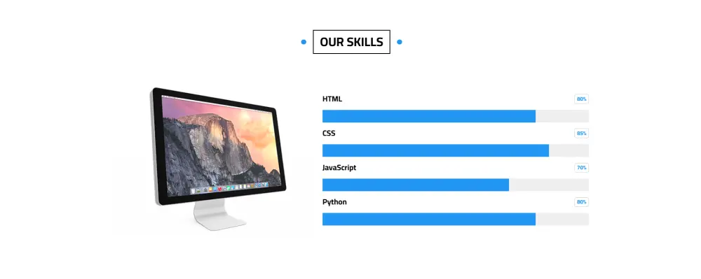 تصميم موقع شخصي أو معرض أعمال (Portfolio) عصري بـ HTML & CSS
