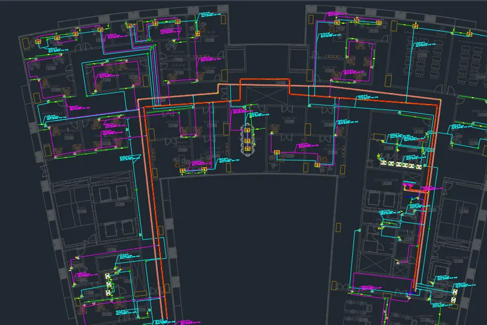 خدمات التصميم الكهربائي المتكاملة Lighting Power Lc