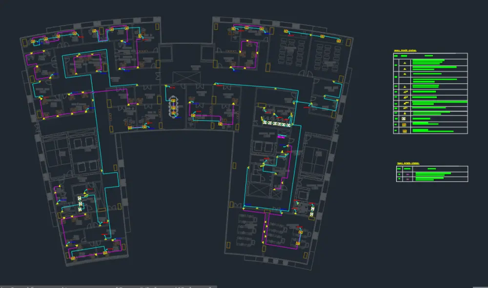 خدمات التصميم الكهربائي المتكاملة Lighting Power Lc
