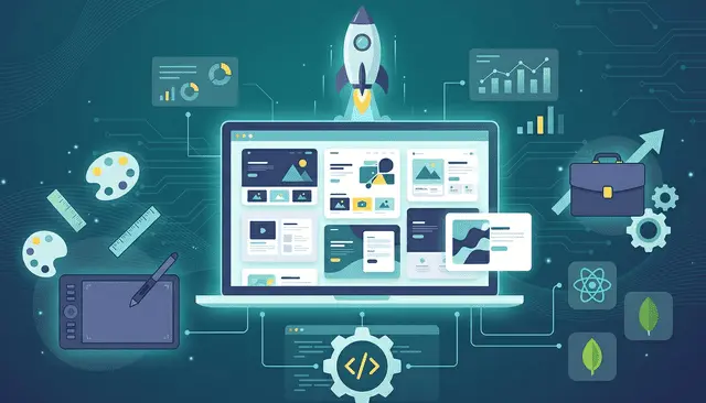 تصميم واجهة لوحة تحكم احترافية (Admin Dashboard) باستخدام HTML و CSS
