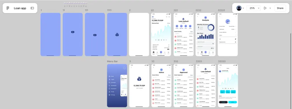 تصميم واجهات تطبيقات جوال احترافية وعصرية باستخدام Figma