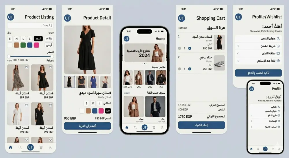 تطوير تطبيق متوافق مع أجهزة iOSو Android