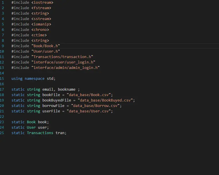 بناء نظام إدارة وميكنة المكتبات بكود C++ احترافي وتطبيق مفاهيم OOP المتقدمة