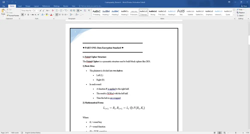 تنسيق وإعداد بحث جامعي احترافي وتحويله إلى PDF