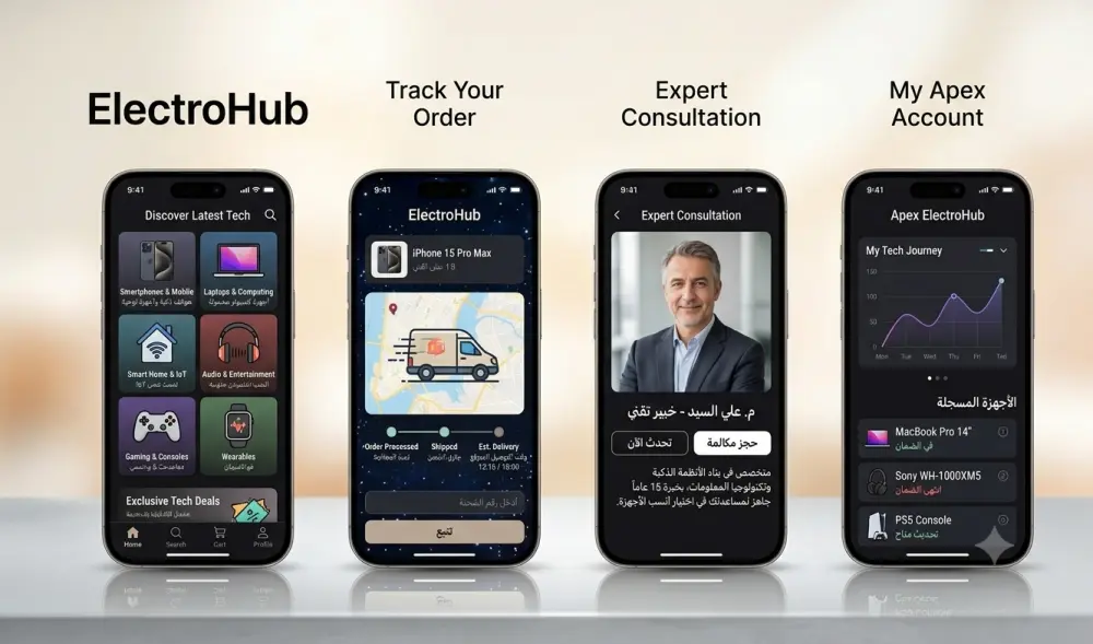 تصميم واجهة تطبيق موبايل احترافية باستخدام Flutter