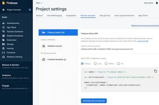 ربط Firebase Cloud Firestore في تطبيق Flutter