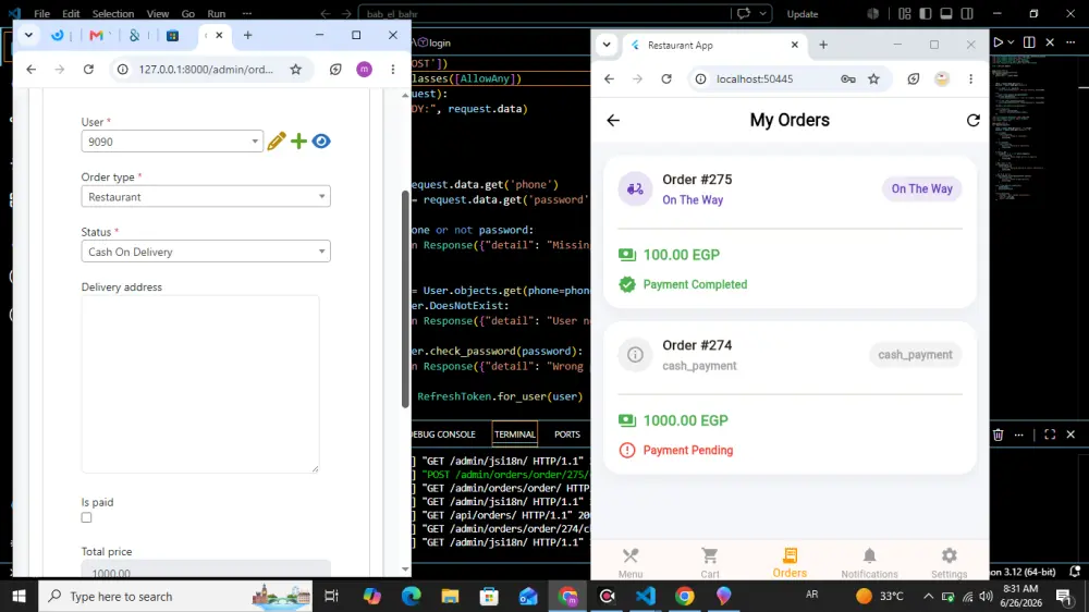 تطوير تطبيقات موبايل احترافية (Android و iOS)