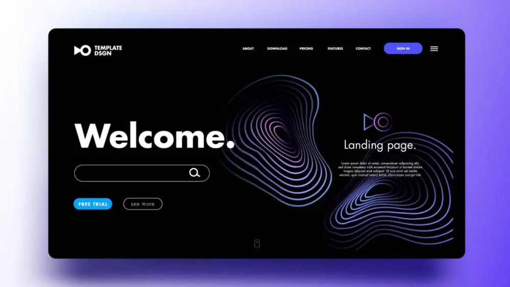 تصميم صفحة هبوط (Landing Page) احترافية