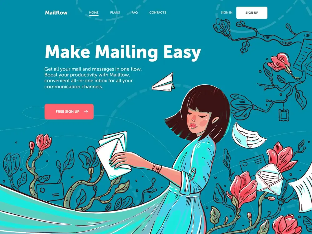 تصميم صفحة هبوط (Landing Page) احترافية