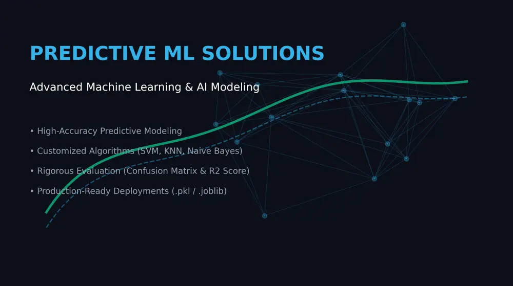 Predictive ML Models: بناء نماذج التوقع والذكاء الاصطناعي باحترافية باستخدام Python