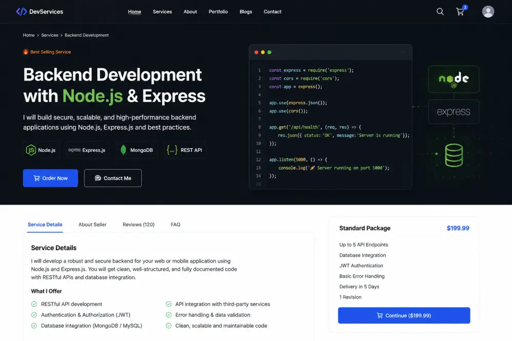web development