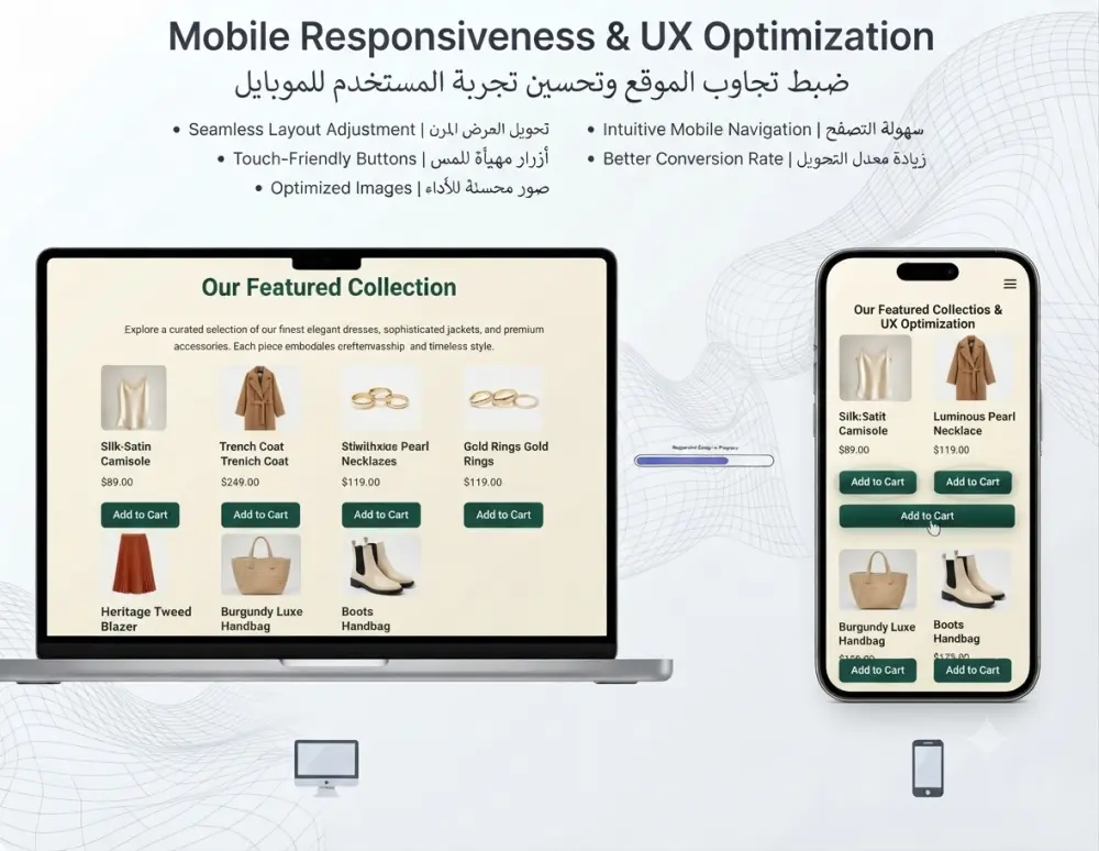 ضبط تجاوب موقعك على الموبايل وتحسين تجربة المستخدم