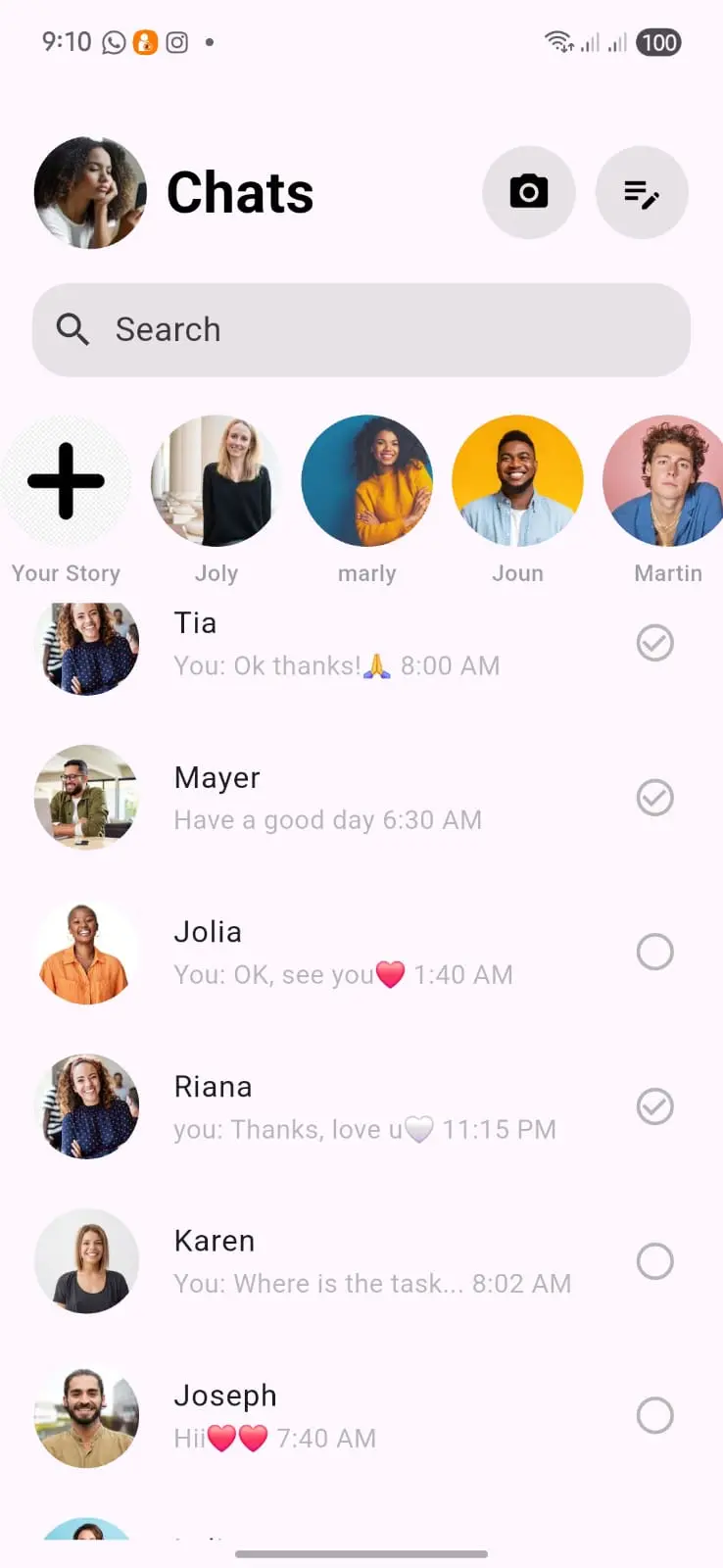 تصميم وبرمجة واجهة محادثة (Chat Screen) جاهزة بتصميم عصري - Flutter