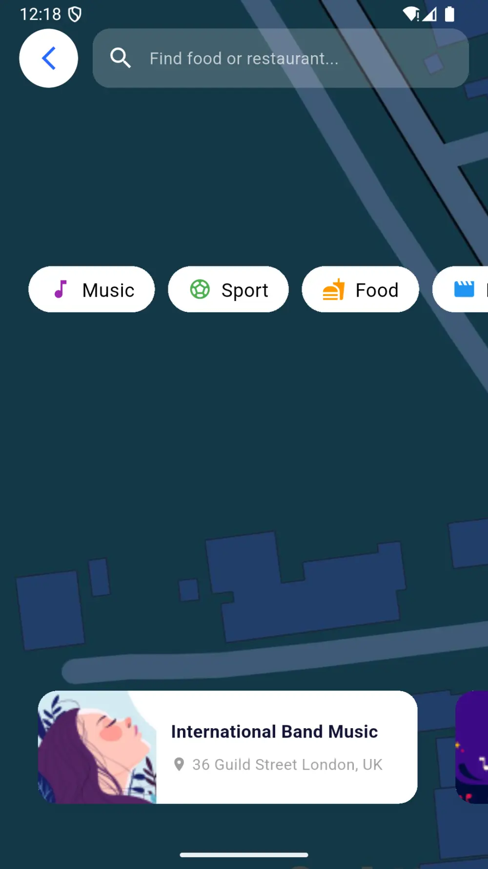 تصميم وبرمجة تطبيق حجز فعاليات (Event Booking App UI) احترافي + 120 شاشة - Flutter