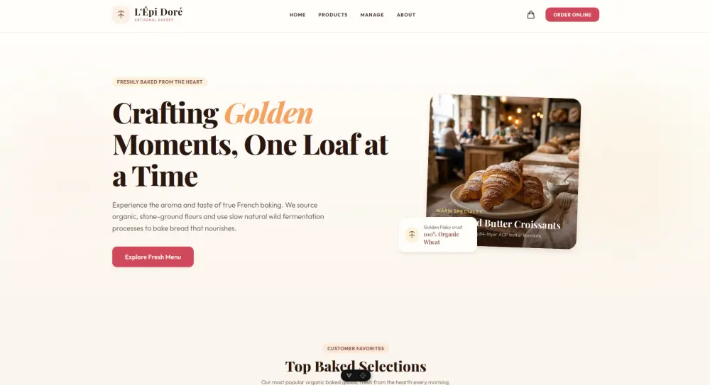 برمجة وتطوير واجهات هبوط Landing Pages احترافية
