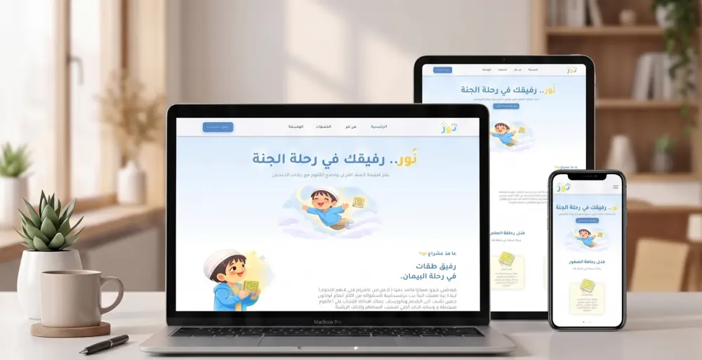 برمجة وتصميم موقع إلكتروني احترافي من الصفر