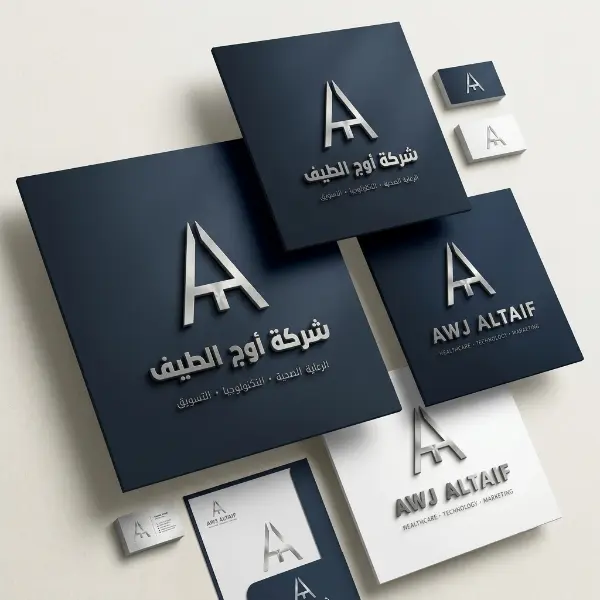 تصميم شعار احترافي واحد مع عرض Mockup مميز