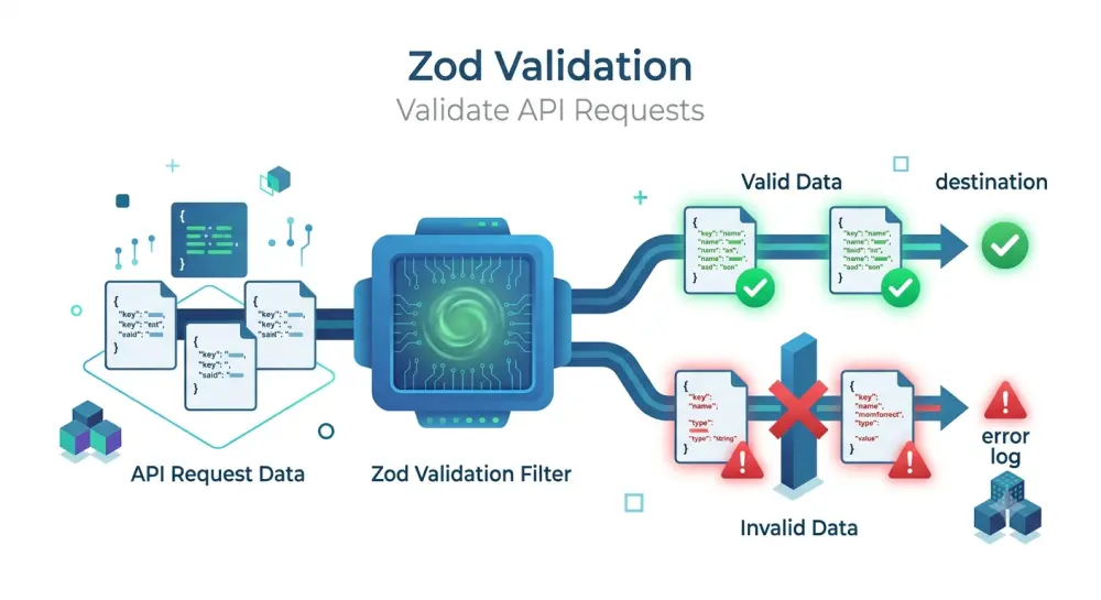 إنشاء ملفات Validation احترافية باستخدام Zod