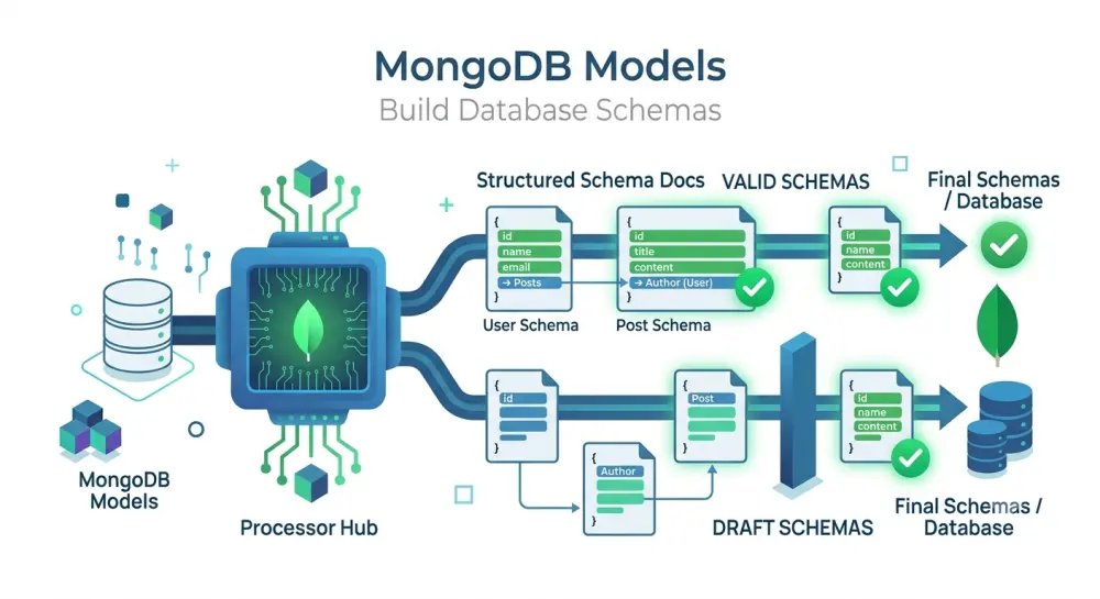 إنشاء MongoDB Models باستخدام Mongoose