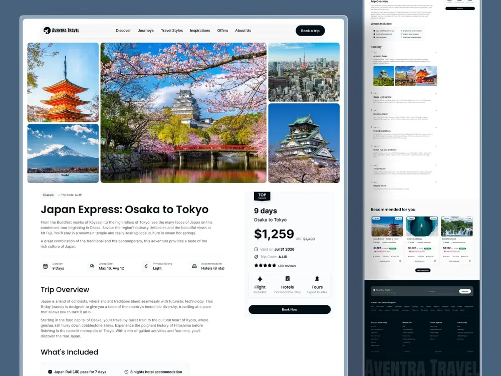 أقدم خدمة تصميم وتطوير صفحات ومواقع ويب احترافية باستخدام HTML وCSS وBootstrap وJavaScript، مع تصميم متجاوب يعمل بكفاءة على جميع الأجهزة. أحرص على كتابة كود منظم وسريع، مع الاهتمام بتجربة المستخدم وجودة التنفيذ وتسليم العمل في الوقت المتفق عليه.