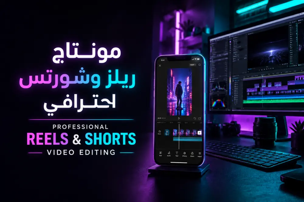 مونتاج فيديو قصير احترافي وجذاب