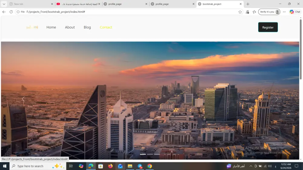 سأقوم بتصميم موقع إلكتروني احترافي لعرض وبيع الفلل والعقارات