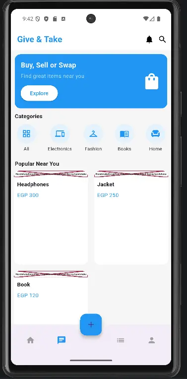 تطوير تطبيق موبايل احترافي للأندرويد باستخدام Flutter بجودة عالية.