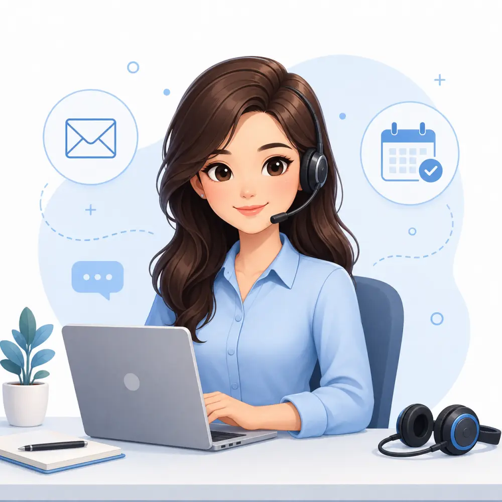 أقدم خدمات مساعد افتراضي بدوام جزئي. أتميز بالدقة، الالتزام بالمواعيد، وسرعة الرد. أساعدك في إدارة رسائل التواصل الاجتماعي، تنظيم المواعيد، والرد على استفسارات العملاء. جاهزة لبدء العمل فوراً!