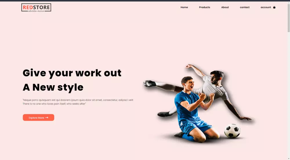 وسوف اقوم ببرمجه صفحه الهبوط الخاص بك(landing page)