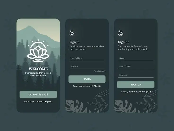 سأقوم بتصميم شاشة Flutter احترافية واحدة من Figma أو صورة