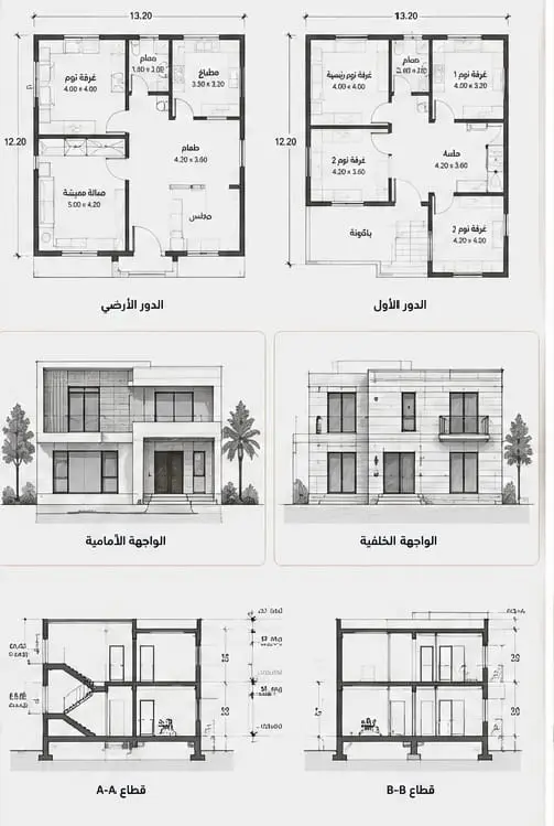 تصميم ورسم مخططات 2D احترافية باستخدام AutoCAD بدقة عالية