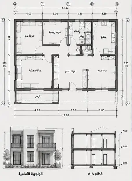 تصميم نماذج BIM احترافية باستخدام Autodesk Revit مع المخططات والرسومات التنفيذية