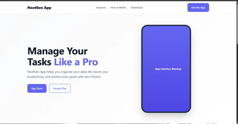 عنوان الخدمة: تصميم صفحة هبوط احترافية ومتجاوبة باستخدام HTML وCSS وBootstrap