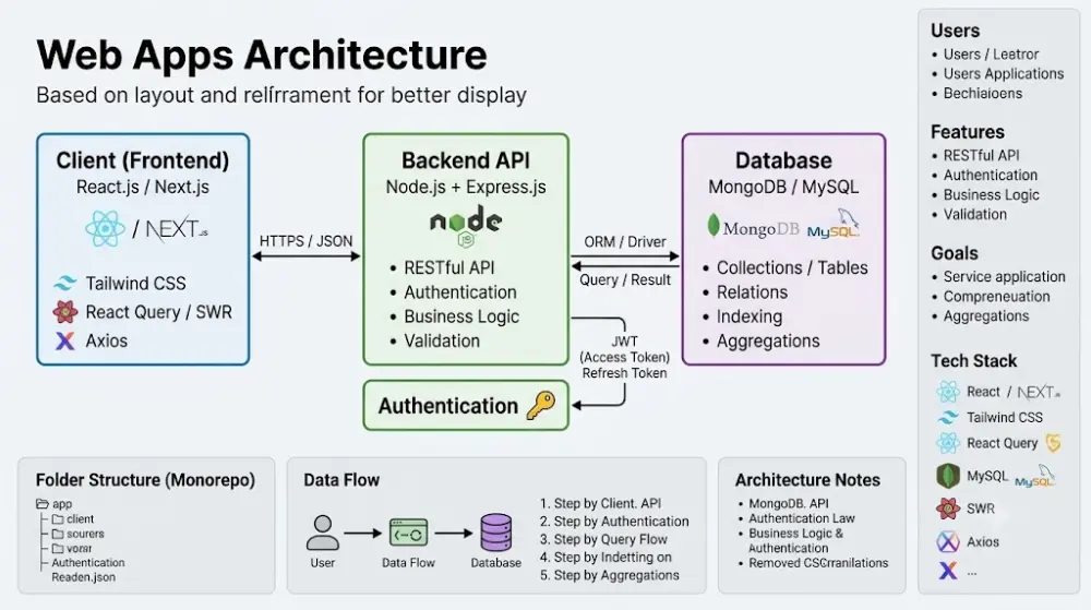 تصميم هيكل قاعدة بيانات Database Architecture