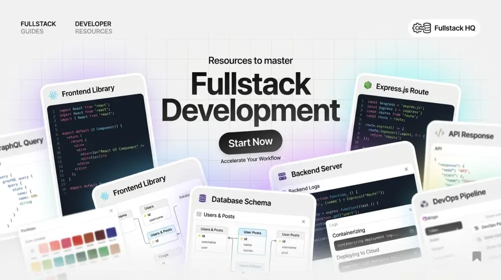 إنشاء Web Application متكامل بواجهة أمامية وخلفية