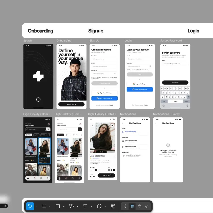 تصميم واجهات وتجربة المستخدم (UI/UX)