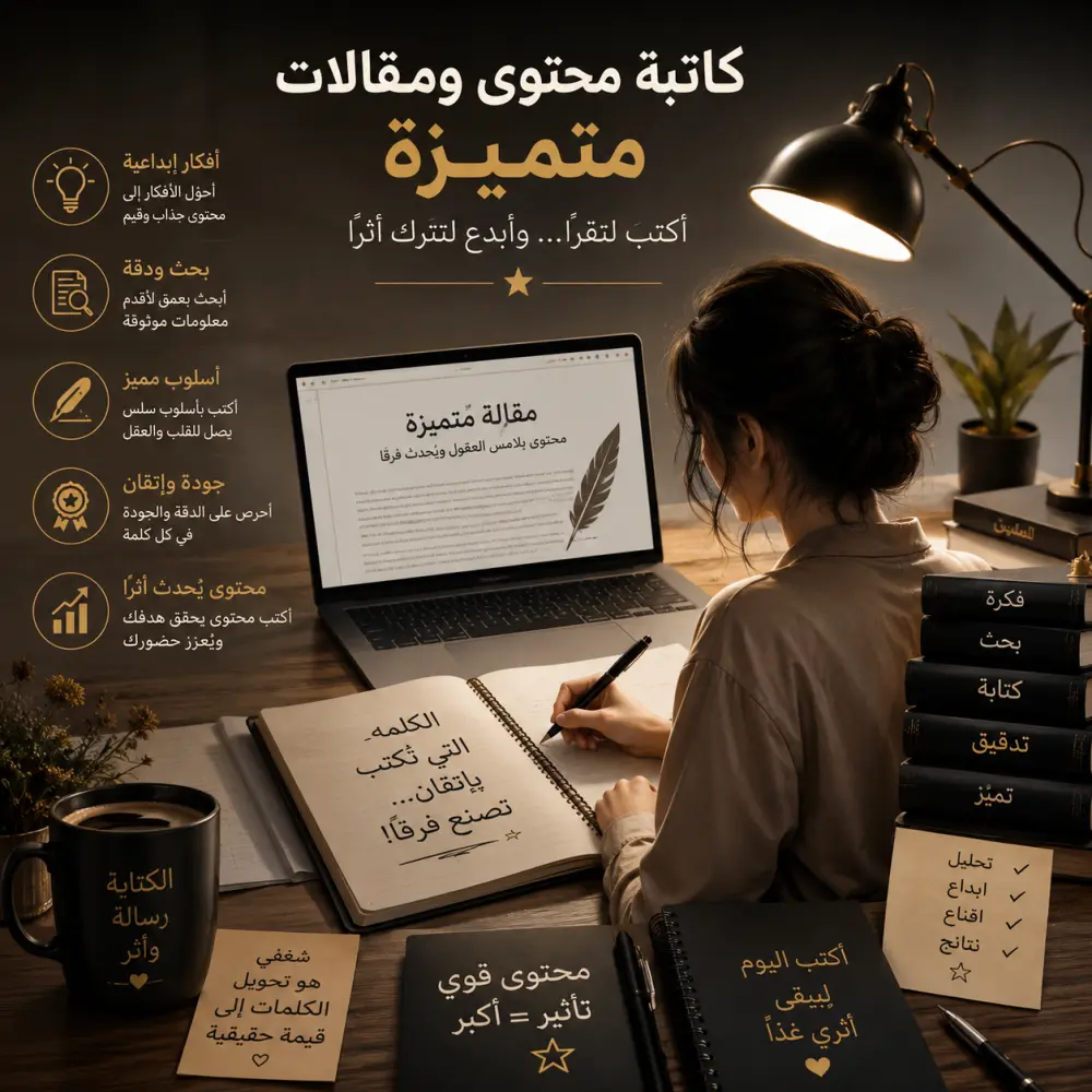 , كتابة مقالات متنوعة