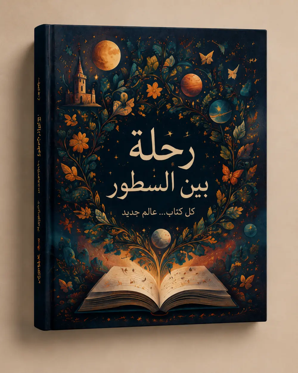 غلاف يعبر عن فكرة الكتاب ويجذب القارئ من النظرة الأولى