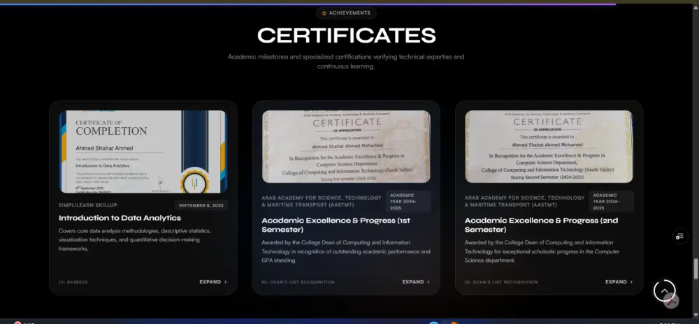 بناء وتصميم موقع سيرتك الذاتية (CV Portfolio) احترافي ومرفوع لايف